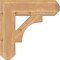 Ekena Millwork Westlake Craftsman Smooth Bracket, Western Red Cedar, 5 1/2"W x 22"D x 22"H BKT06X22X22WTL04SWR - alternate 3